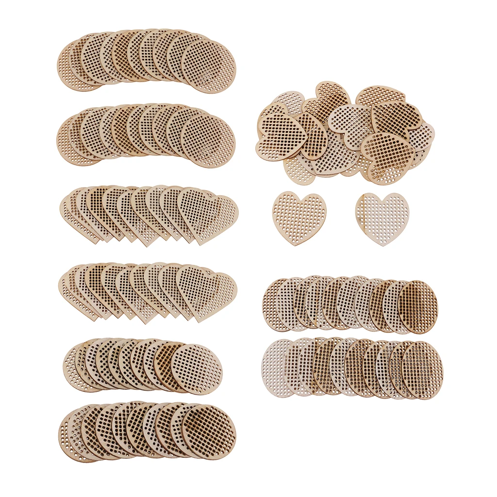 20PCS Wood Charms Pendant Wooden Beads,Jewelry for Earring Necklace Making Wooden Charms Wood Oval Charm Pendant