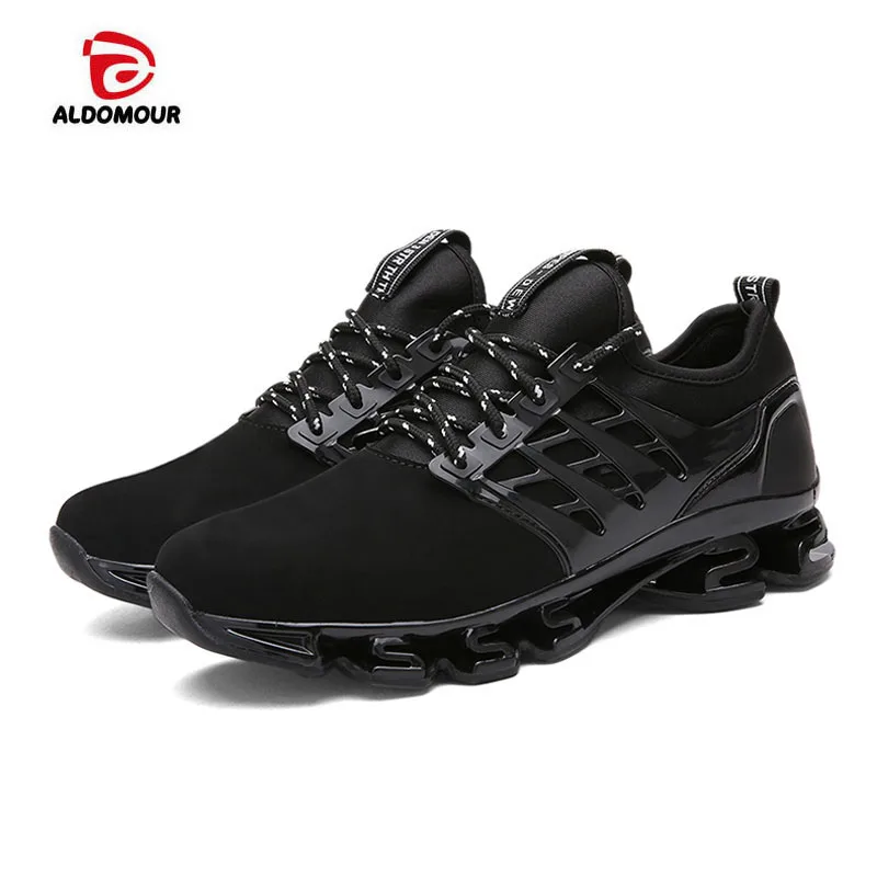 

ALDOMOUR Super Cool Breathable Running Shoes Men Sneakers Bounce Summer Outdoor Sport Shoes Professional Training Shoes