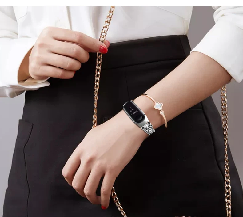 Для Xiaomi mi, 3 ремешка, металлический, кристалл, алмаз, ремешок на запястье, браслет, ремешок для Xiao mi Band, 3 Ремешки для наручных часов, женские часы, браслет