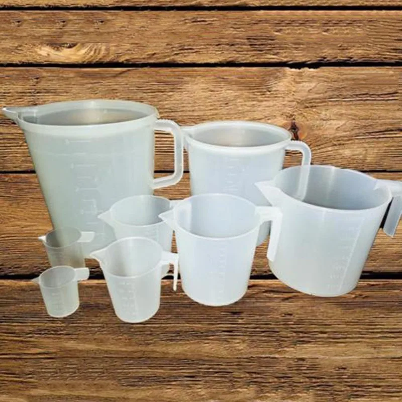 

100ml 250ml 500ml 1000ml Transparent Cup Scale Plastic Measuring Cup Measuring Tools For Baking Kitchen Tools