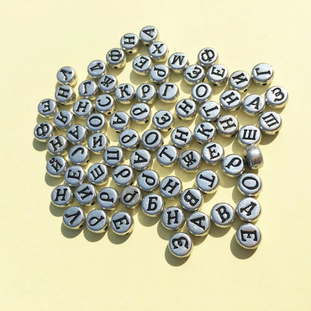 Разноцветных акриловых бусин с русскими буквами 3600 шт 4*7 мм круглые пластиковые бусины с буквами 10 мм кубические буквы