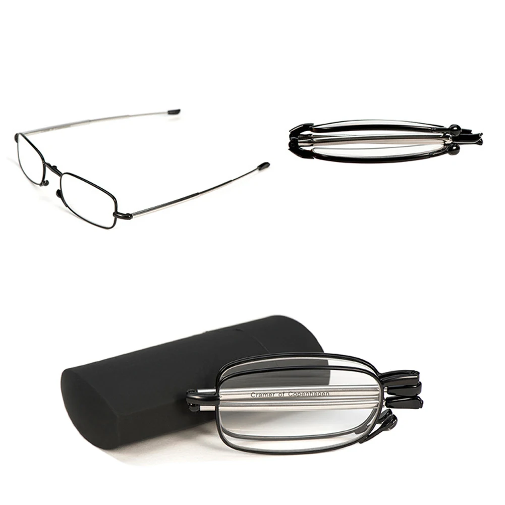 2018 MINI Design Reading Glasses Men Women Folding Small Glasses Frame