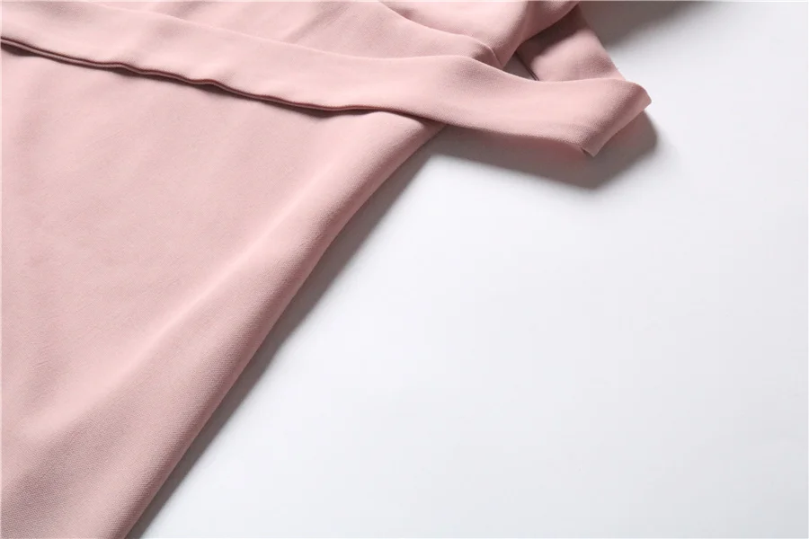 Gladiolus Sexy Halter Women Summer Dress Sleeveless Belt Tunic Pink Midi Chiffon Dress Women 2019 Ladies Party Dresses Sundress (16)