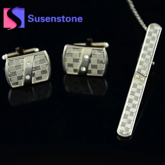 2017 French Luxury Shirt Tie Clip Cufflinks Sets For Men Wedding 2017 French Luxury Shirt Tie Clip Cufflinks Sets For Men Wedding Party Cuff On De Manchette