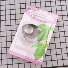 Креативная Роза лепестковая форма-резак набор 10 шт./компл. 430 Нержавеющая сталь падение Форма Фондант для форм кекса торта Формы для нарезки lin2097