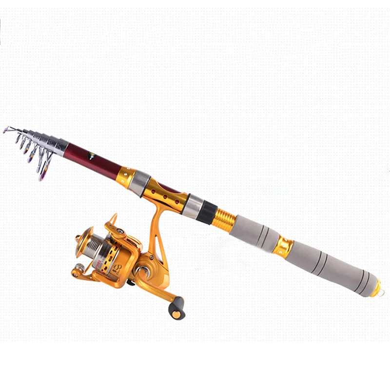 

Carbon Fiber 1.8-3.0 m Telescopic Fishing Rod Portable Spinning Rod High Strength Pole Travel Sea Boat Rock Outdoor Fishing Rod