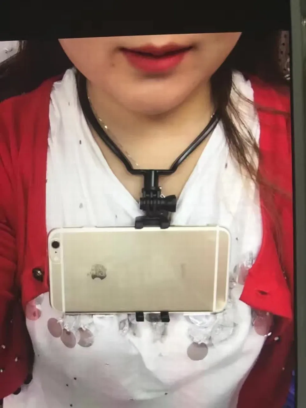 Portefeuille носимых смартфон крепление с держатель телефона POV для iPhone 7 plus huawei Meizu Xiaomi Go Pro Аксессуары для GoPro Hero