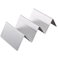 Волновой формы из нержавеющей стали Тако держатель дисплей держатели Кухня Еда стойку оболочки#15