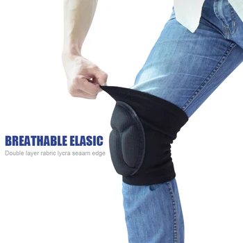 

Thicked Football Volleyball Extreme Sports Ski Knee Pads Fitness Knee Support Cycling Knee Protector Kneepad bike accessories
