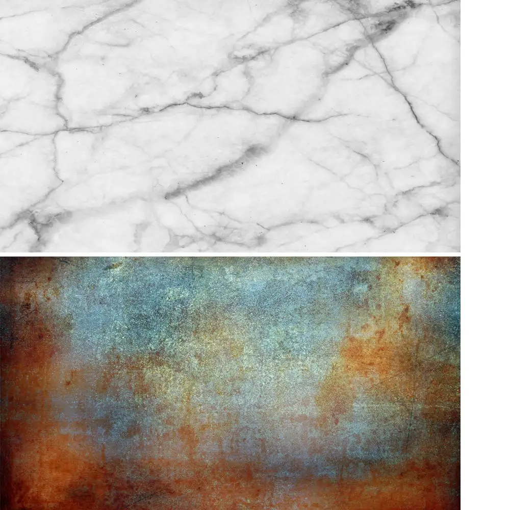 

Double Sided Marble Background Texture Pattern Waterproof Paper Photography Backdrop for Cake Paper Board Photo Studio Prop BS01