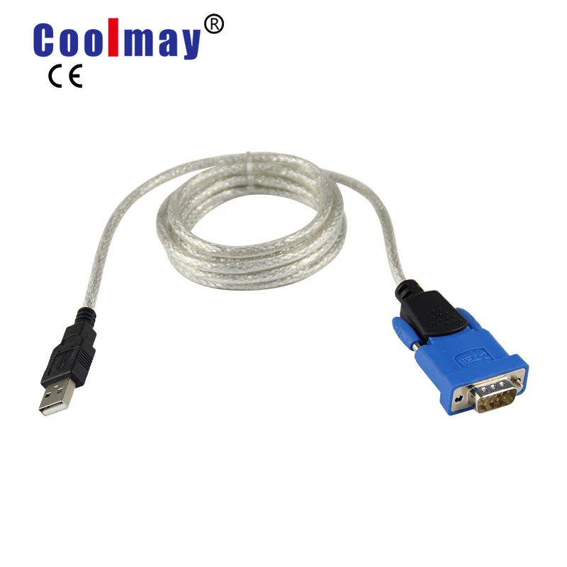 

USB to RS232 serial port cable for programming Mitsubishi PLC via USB port on computer And coolmay text plc programming line