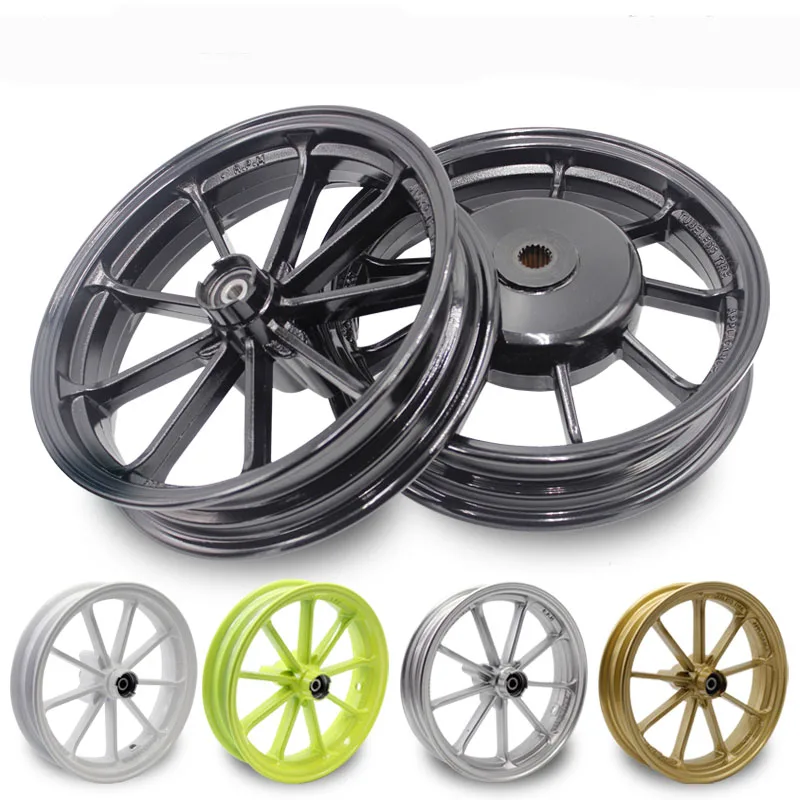 JOG FORCE RSZ 100 100cc 2,15x10 дюймов 10 мм Передние Задние скутеры алюминиевые колесные диски для мотоциклов