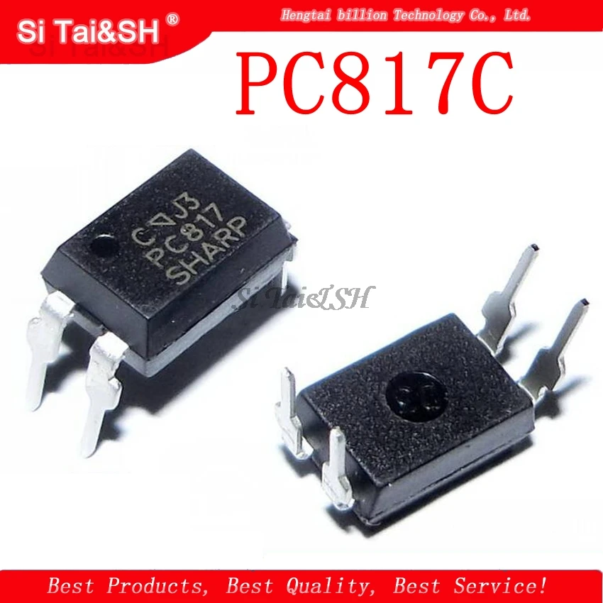 

(10-20piece) PC817 PC817C PC817B EL817 DIP-4 Optocoupler Original IC chip Chipset BGA In Stock