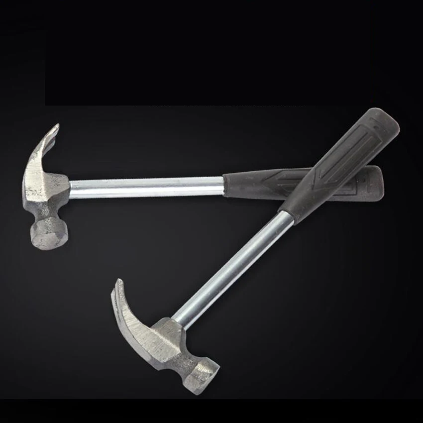 Claw Hammer 1PC Construction Metalworking Household plastic handle Repair Hand Woodworking Tool claw hammer