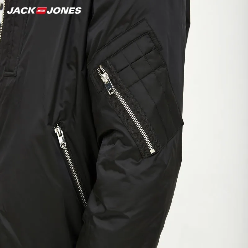 JackJones Мужская Осенняя короткая куртка с подкладкой, короткое пальто, мужская одежда 218309503