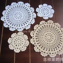 Fast fashion ручной работы кружево коврик вырез лоток столовых ZAKKA моды 10 рис/лот площадку тепла 15 см метров для украшение дома