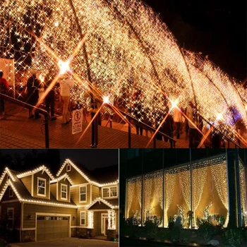 

Waterproof Fairy Light Christmas Lights Outdoor Led Decoracion Wire String Light For Wedding Xmas Garland Party Eu Plug