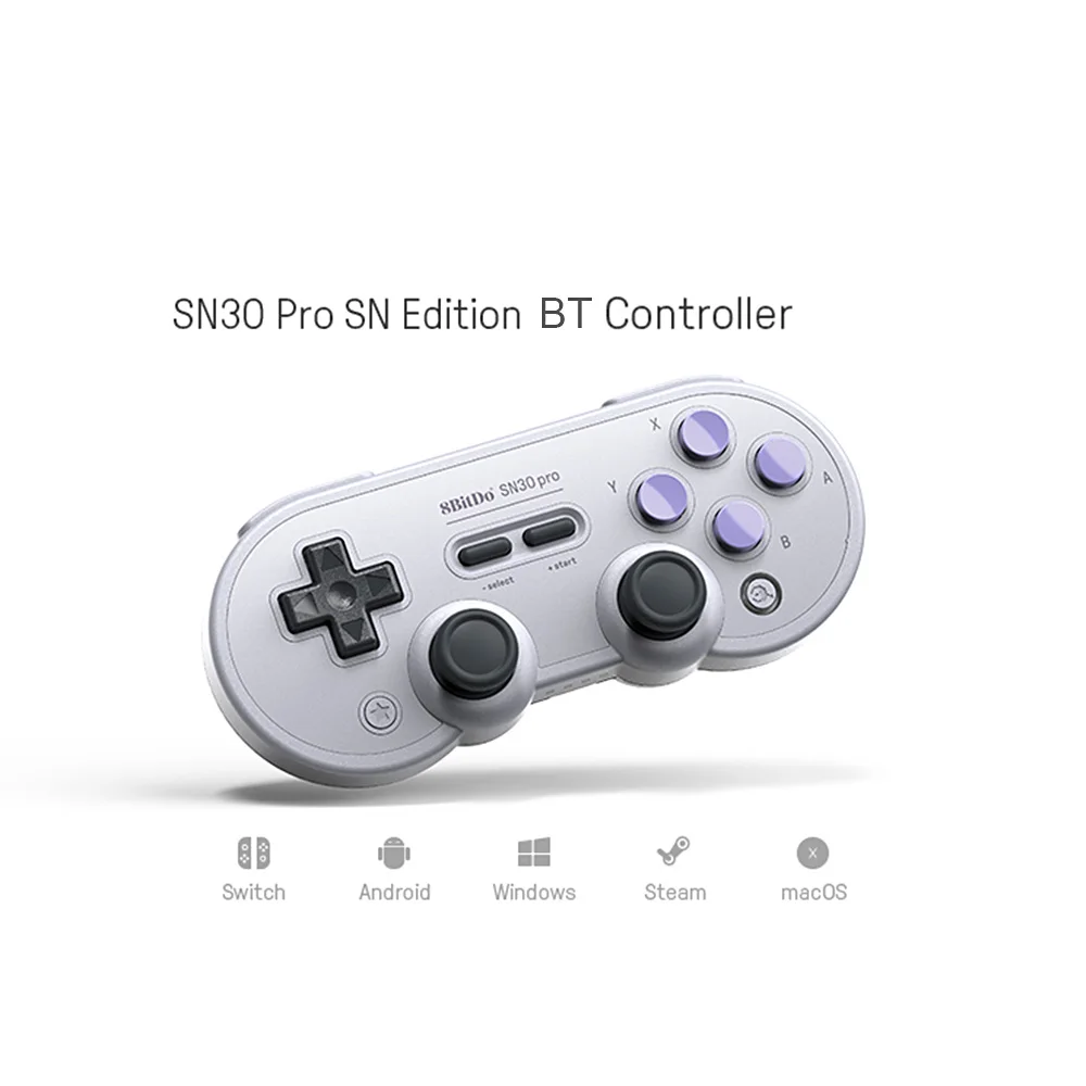 8-битдо SN30 PRO ретро классический контроллер BT геймпад для переключателя вибрации |