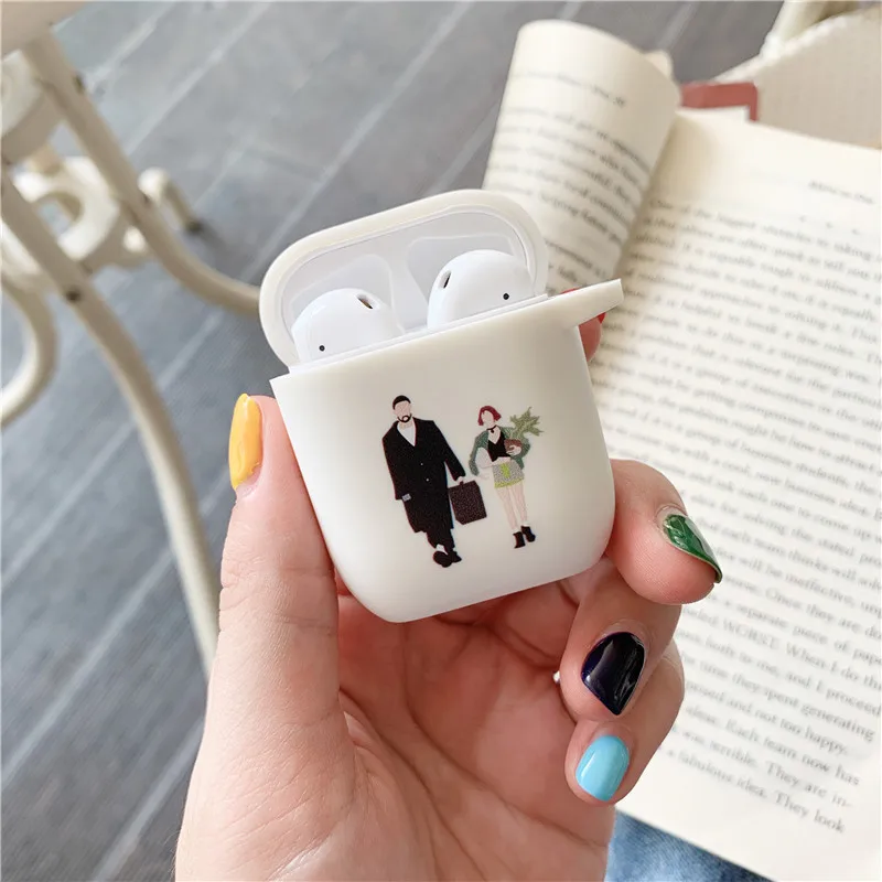 Милый чехол для Airpods с милым рисунком, мягкий чехол s для AirPods, чехол, защитная крышка, мультяшный Bluetooth, беспроводной чехол для наушников - Цвет: Style 4