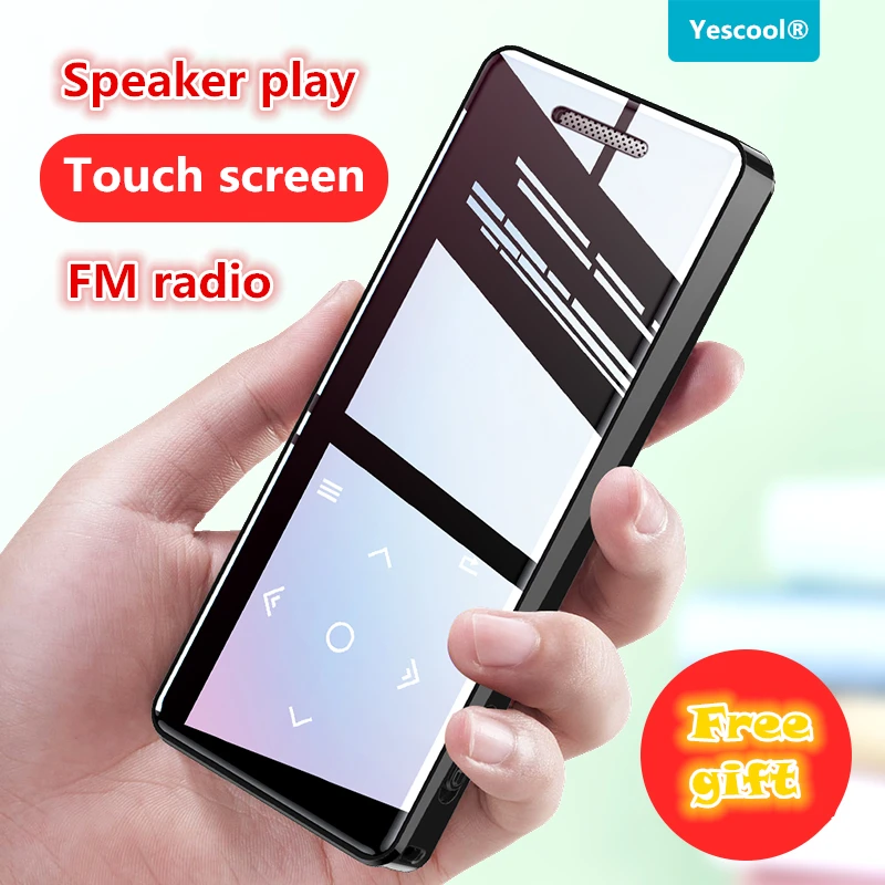 Yescool X5 8GB HIFI Lossless MP3 Player 2.0 inch TFT Touch Screen support FM Video E-book Recorder Clock TF Music Player walkman Yescool X5 8GB HIFI Lossless MP3 Player 2.0 inch TFT Touch Screen support FM Video E-book Recorder Clock TF Music Player walkman