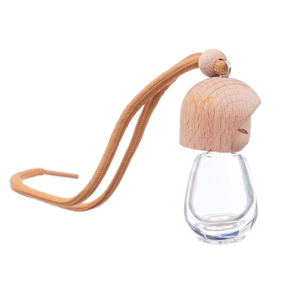 Glass Bottle Pendant Necklace Perfume Essential Oil Diffuser Bottle