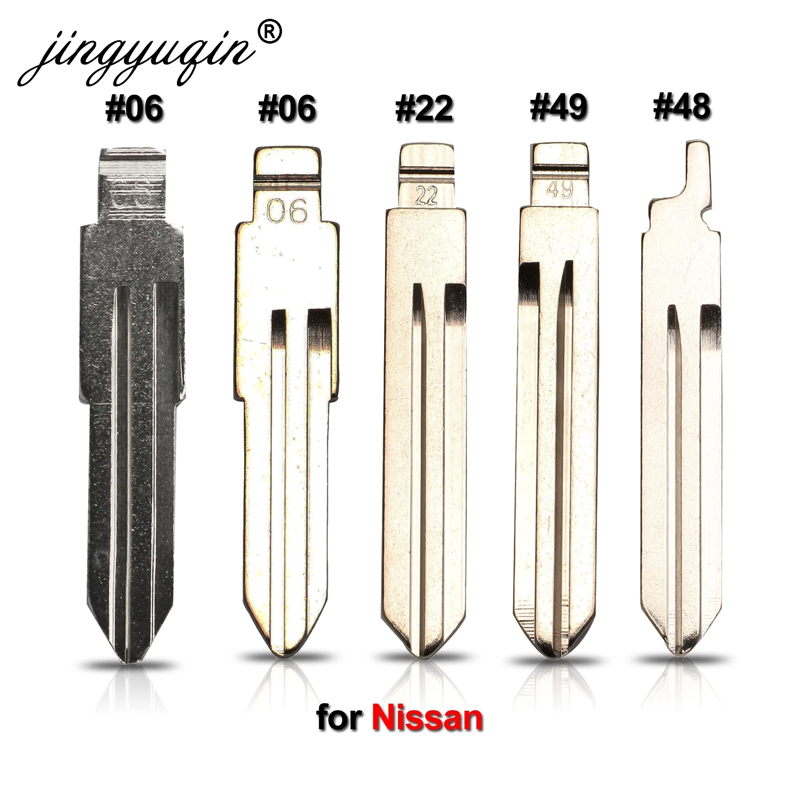 Jingyuqin 15 шт. #06 #22 #49 #48 флип автомобиль искусство для A33 Tiida Teana Livina Sunny Duke Demeano Opel No.22 KD