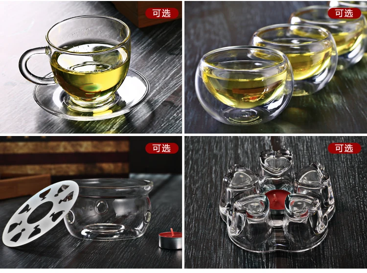 best choice glass teaset, whole teapot sets, Home ware gift teapot kettle supply,600-800ml glass tea set