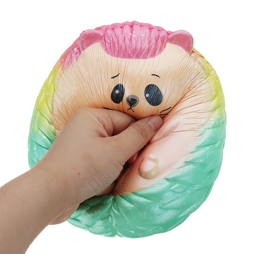 

Huge Hedgehog 20*17*15cm Slow Rising Cartoon Animal Gift Collection Toys For Children Kids Soft Squishyed Toy Stress Reliever