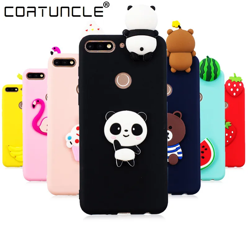 

Soft TPU Case on For Coque Huawei Honor 7C Pro case Cover sFor Fundas Huawei Y7 Prime 2018 Cartoon Dolls Toys Phone Cases