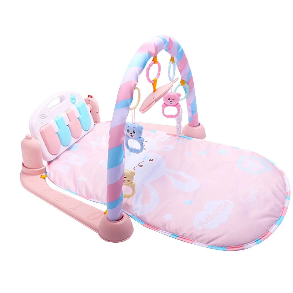 3 in 1 Baby Light Musical Gym Play Mat Lay /& Play Fitness Fun Piano Boy Girl US