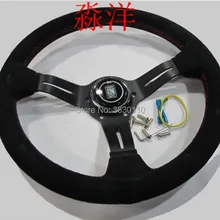 ND изменение руль замши руль Автогонки руль 330 мм