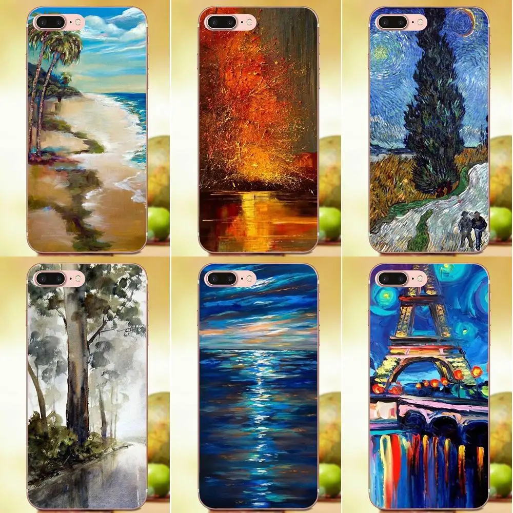 

TPU Cool Best For Xiaomi Mi6 Mi 6 A1 Max Mix 2 5X 6X Redmi Note 5 5A 4X 4A A4 4 3 Plus Pro Vincent Van Gogh Starry Night