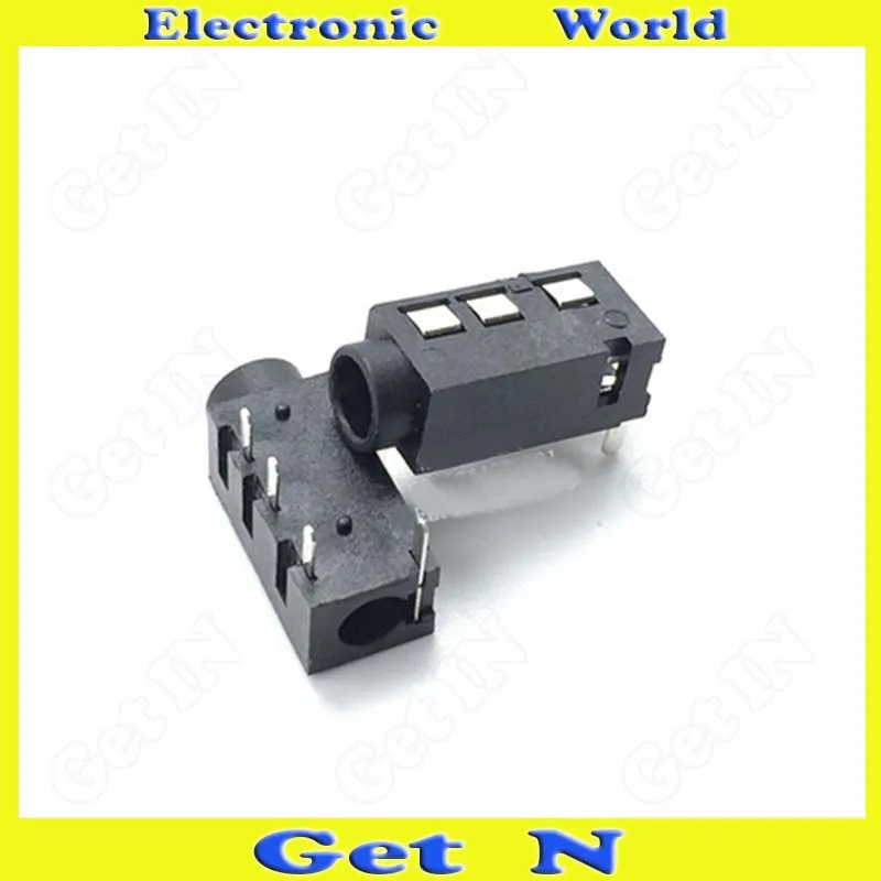 500pcs PJ 320A 3 5mm Auido Female Jack 3 5 Headphone Socket Connectors