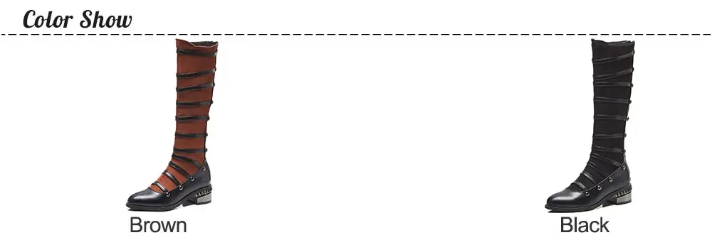 Sgesvier/; женские сапоги-гладиаторы до колена в стиле панк и готика; женская обувь из флока с пряжкой на среднем квадратном каблуке; цвет черный, коричневый; рыцарские сапоги