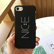 2017 new phone case nice smartphone cover cute simple hard scrub mobile phone cases for Iphone 6 plus 6s plus phone protector