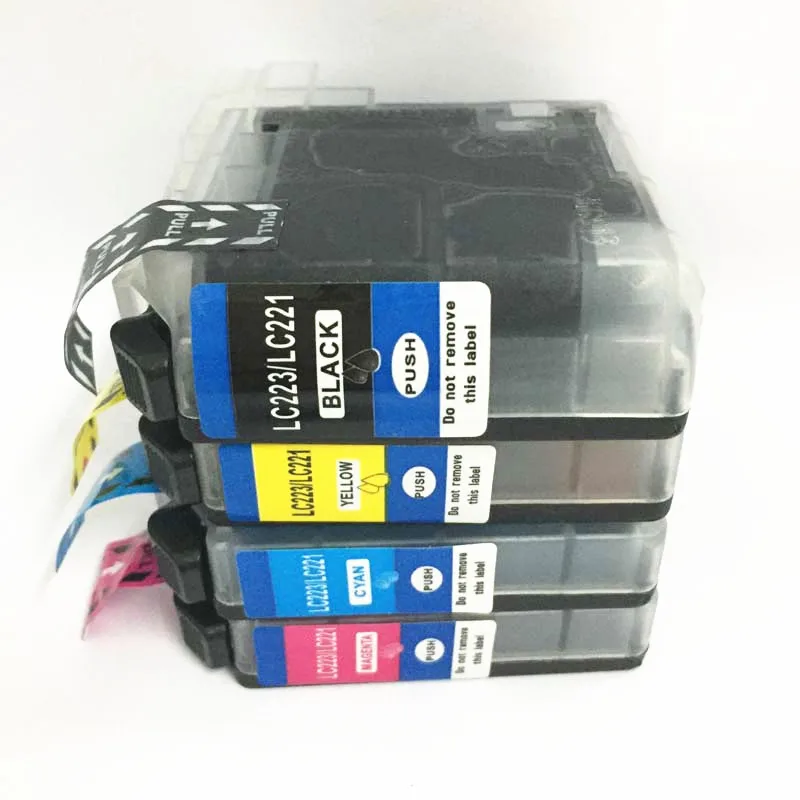 Vilaxh LC233 LC221 чернильный картридж для Brother LC 233 MFC-J4420DW DCP-J4120DW J5320DW J5720DW 4625DW | Компьютеры