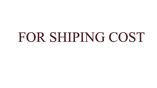 

for shipping cost