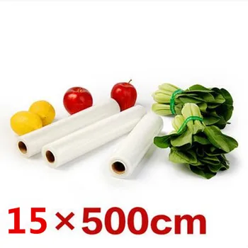 

1 Roll Food Grade 15*500cm Fresh-keeping Packaging Bag For Electric Vacuum Food Sealers Packaging Bag