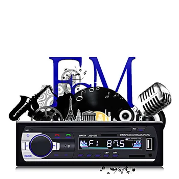 

bluebooth for cars Mp3 player Car fm Card machine Handsfree radio U disk player Car audio and video Bluetooth phone