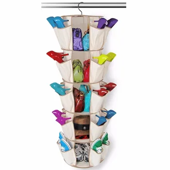 

5-Tier Smart Carousel Organizer, Shoe Organizer