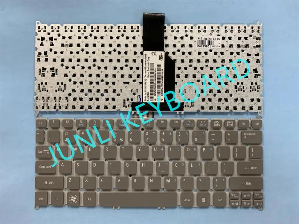 JUNLI клавиатура для Acer Aspire S3 725 756 S5 391 V5 121 131 MS2346 171 1D 9ZN7WPW01D149004E0VHS США оригинальный