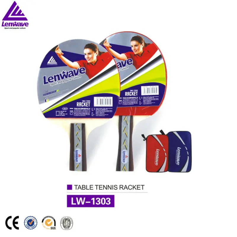 2016 lenwave brand table tennis racket rubber stick fast attack table