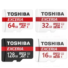 TOSHIBA 32GB micro sd card class 10 TF memory card 16GB SDHC 64GB 128GB SDXC UHS-1 U3 633X 90MB/S MicroSD Flash