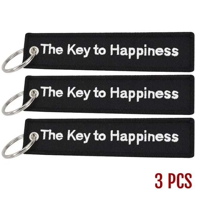 3Pcs/lot Remove Before Flight Keychains For Aviation Gifts Embroidery Customize Keychains Keyring key Holder Cars Sleutelhanger Style23