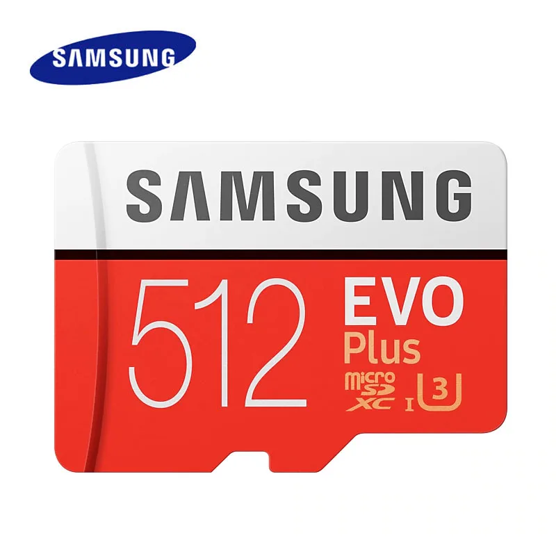 samsung EVO PLUS Micro SD карта 64 Гб класс 10 128 ГБ UHS-1 карта памяти 32 Гб 16 Гб 256 Гб MicroSD карта памяти - Емкость: 512GB U3