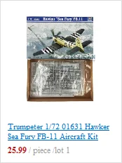 Trumpeter 1/18 61801 SBD-3/4 Dauntless Dive Bomber самолет модель комплект