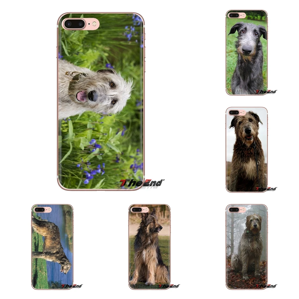 For Oneplus 3T 5T 6T Nokia 2 3 5 6 8 9 230 3310 2.1 3.1 5.1 7 Plus 2017 2018 Phone Cover Bag I Love My Irish Wolfhound Puppy Dog |
