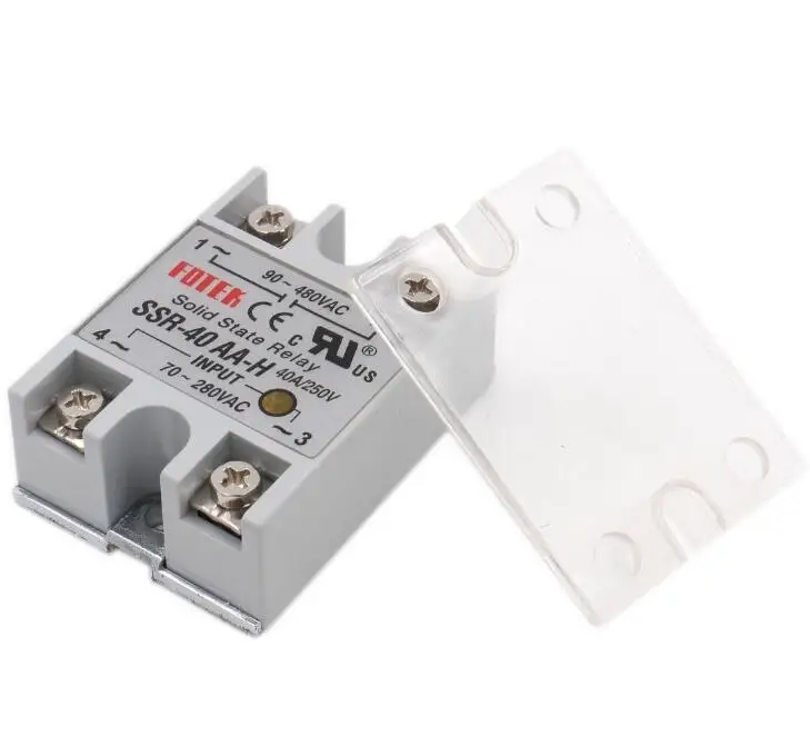 solid state relay SSR 40AA H 100A SSR 40AA H 80 250V AC TO 90 480V AC ...
