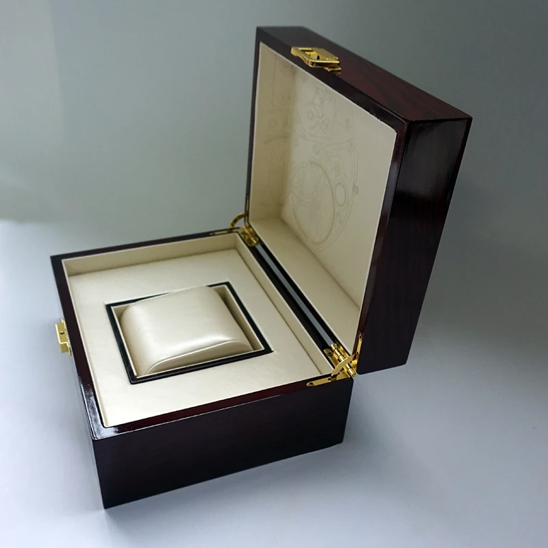 Дизайн, коробка для хранения роскошных международных часов, механическая коробка с принтом логотипа, Пользовательский логотип, Подарочная деревянная коробка, дисплей для часов