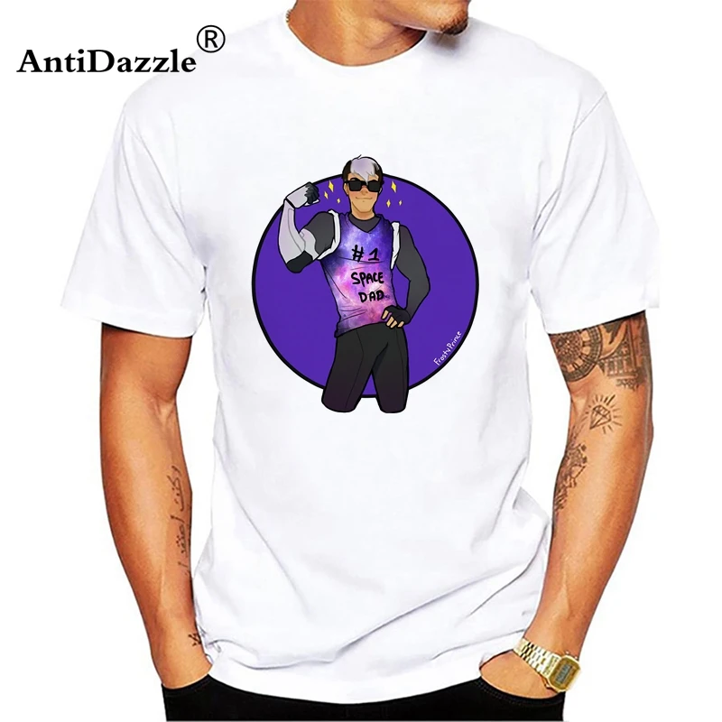 

2018 Men T Shirt voltron shiro High Quality Print Man Clothing Short Sleeve O-Neck Galaxies Cool Top Basic Tee